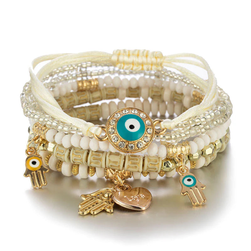 Hamsa-Armband-Set