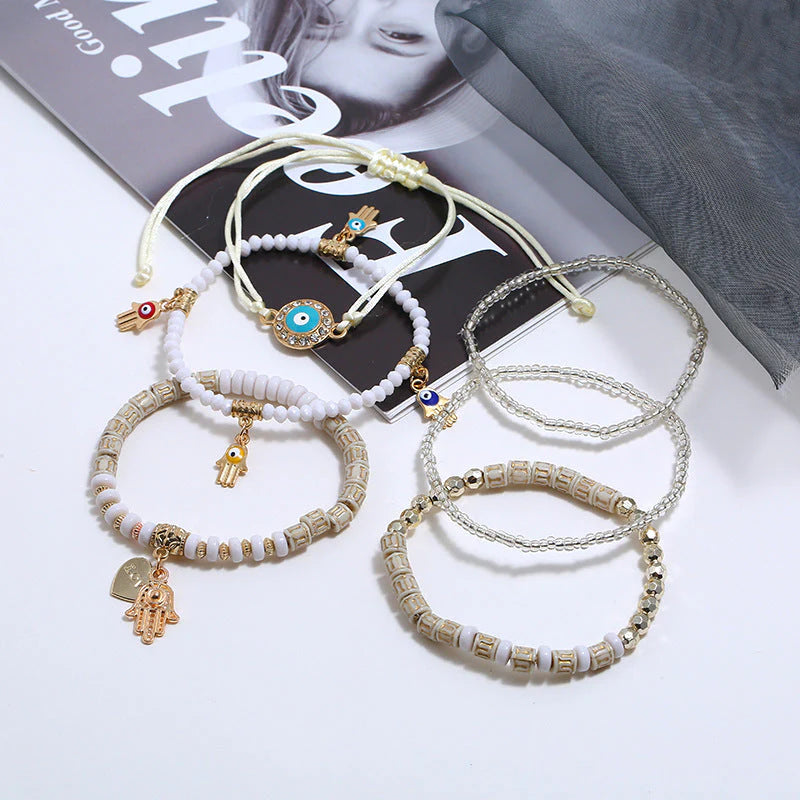Hamsa-Armband-Set